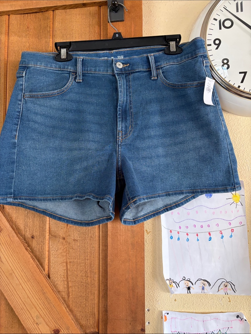 Old Navy Dark Blue Denim Jean Shorts